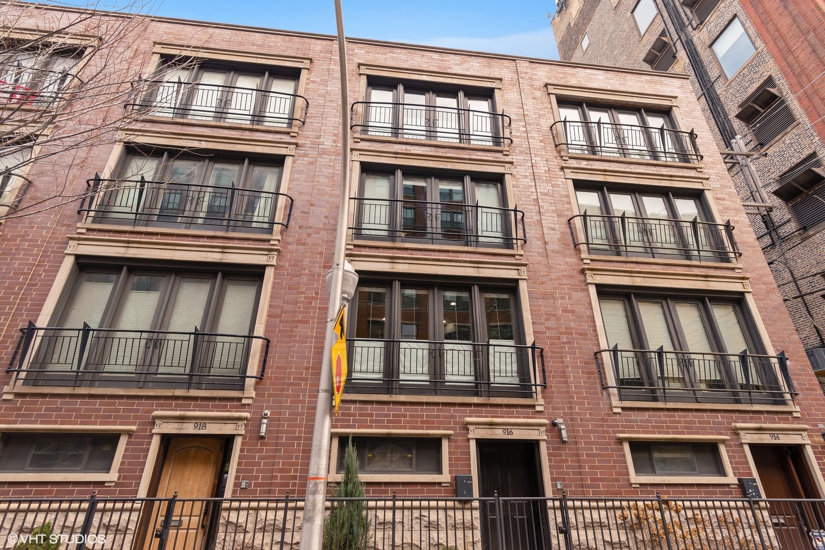 front view of a building