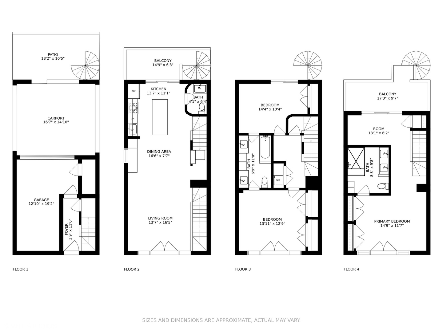 916 West Van Buren Street Chicago, IL 60607 - Photo 23 of 27 a picture of a floor plan