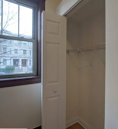 a small space with a window