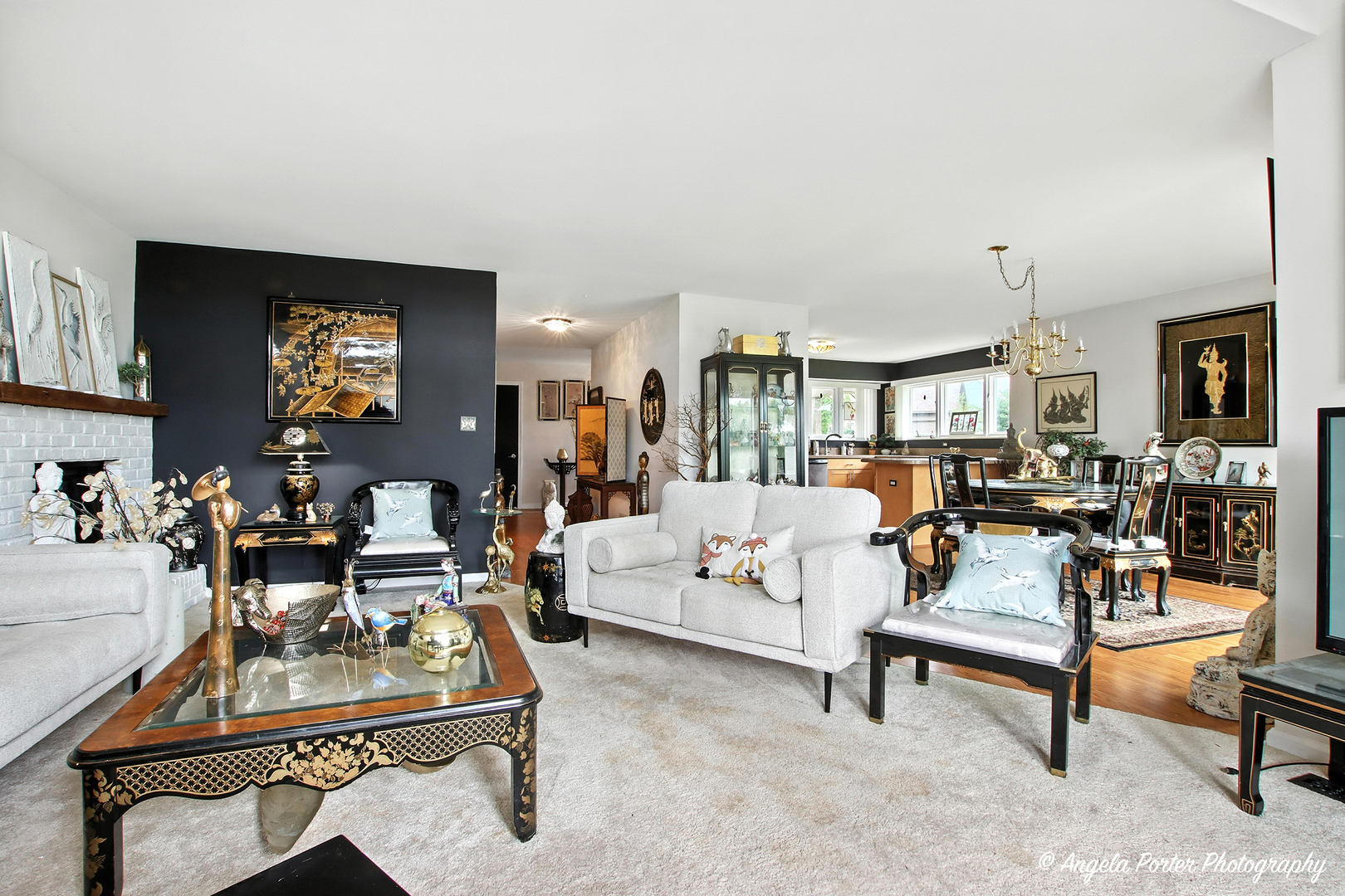 4119 White Ash Road Crystal Lake, IL 60014 - Photo 16 of 48 a living room with furniture and a flat screen tv