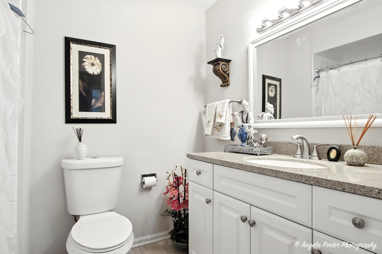 4119 White Ash Road Crystal Lake, IL 60014 - Photo 22 of 48 a bathroom with a toilet sink and mirror