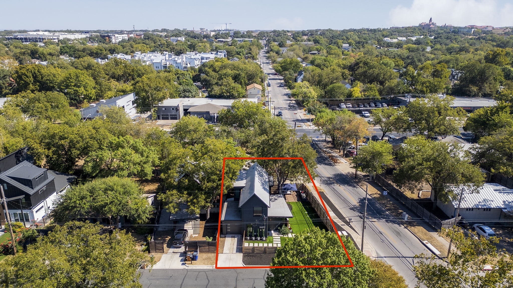 604 Cumberland Road Austin, TX 78704 - Photo 40 of 40 an aerial view of multiple house