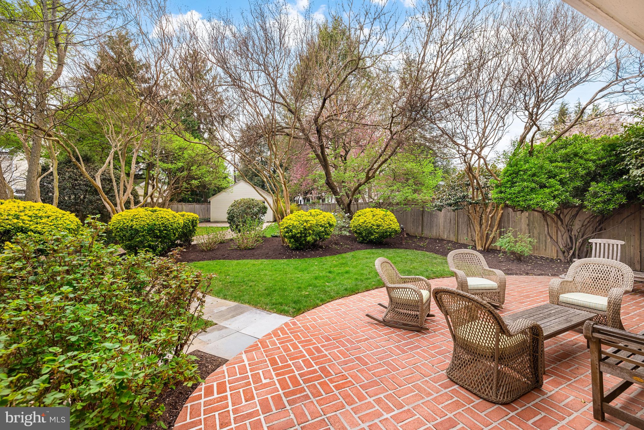 112 Summerfield Road Chevy Chase, MD 20815 - Photo 16 of 42 Walkout Rear Patio