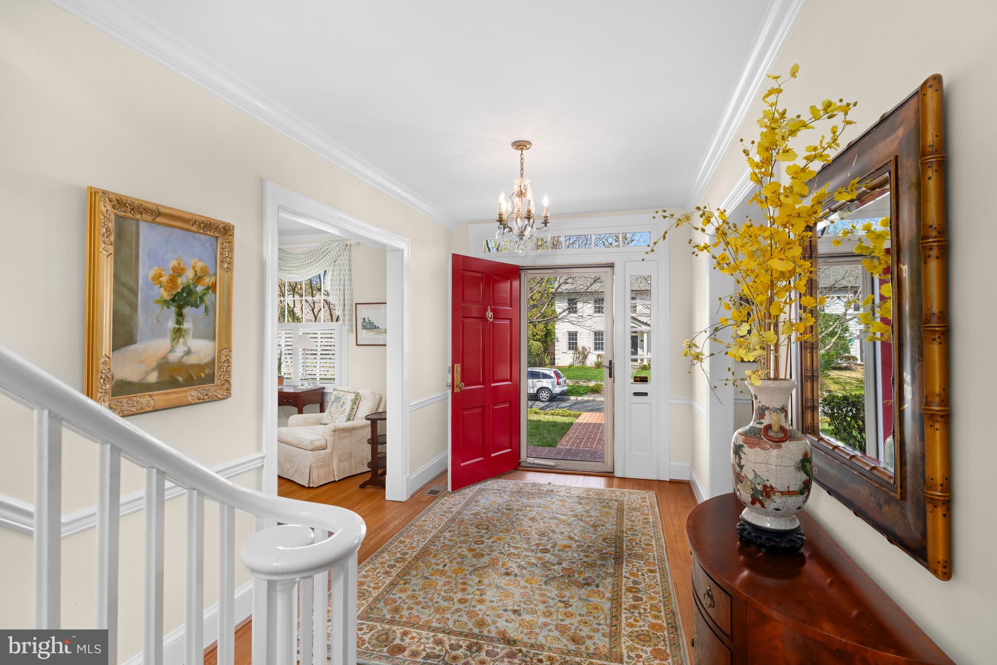 112 Summerfield Road Chevy Chase, MD 20815 - Photo 3 of 42 Main Level - Entry Foyer