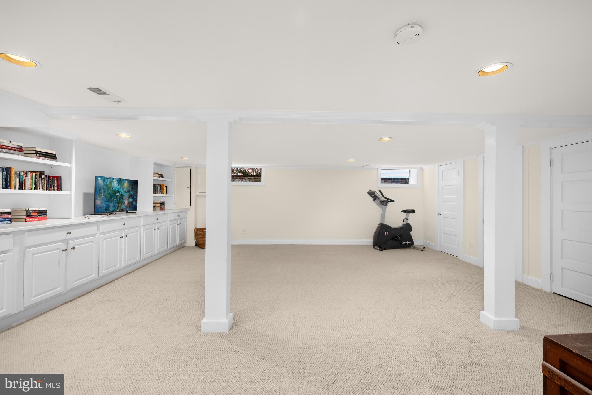 112 Summerfield Road Chevy Chase, MD 20815 - Photo 34 of 42 Lower Level - Recreation Room