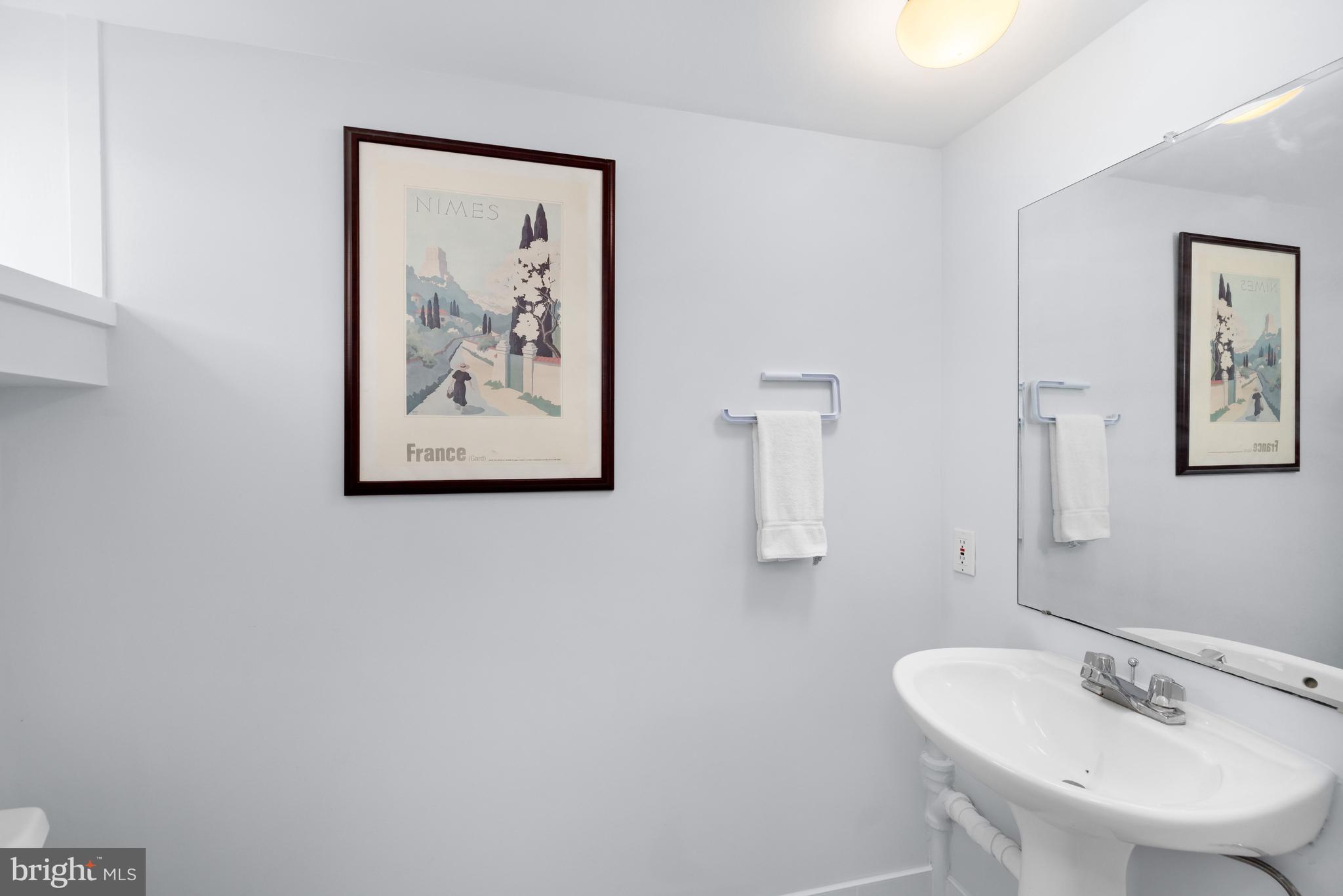 112 Summerfield Road Chevy Chase, MD 20815 - Photo 35 of 42 Lower Level - Powder Room
