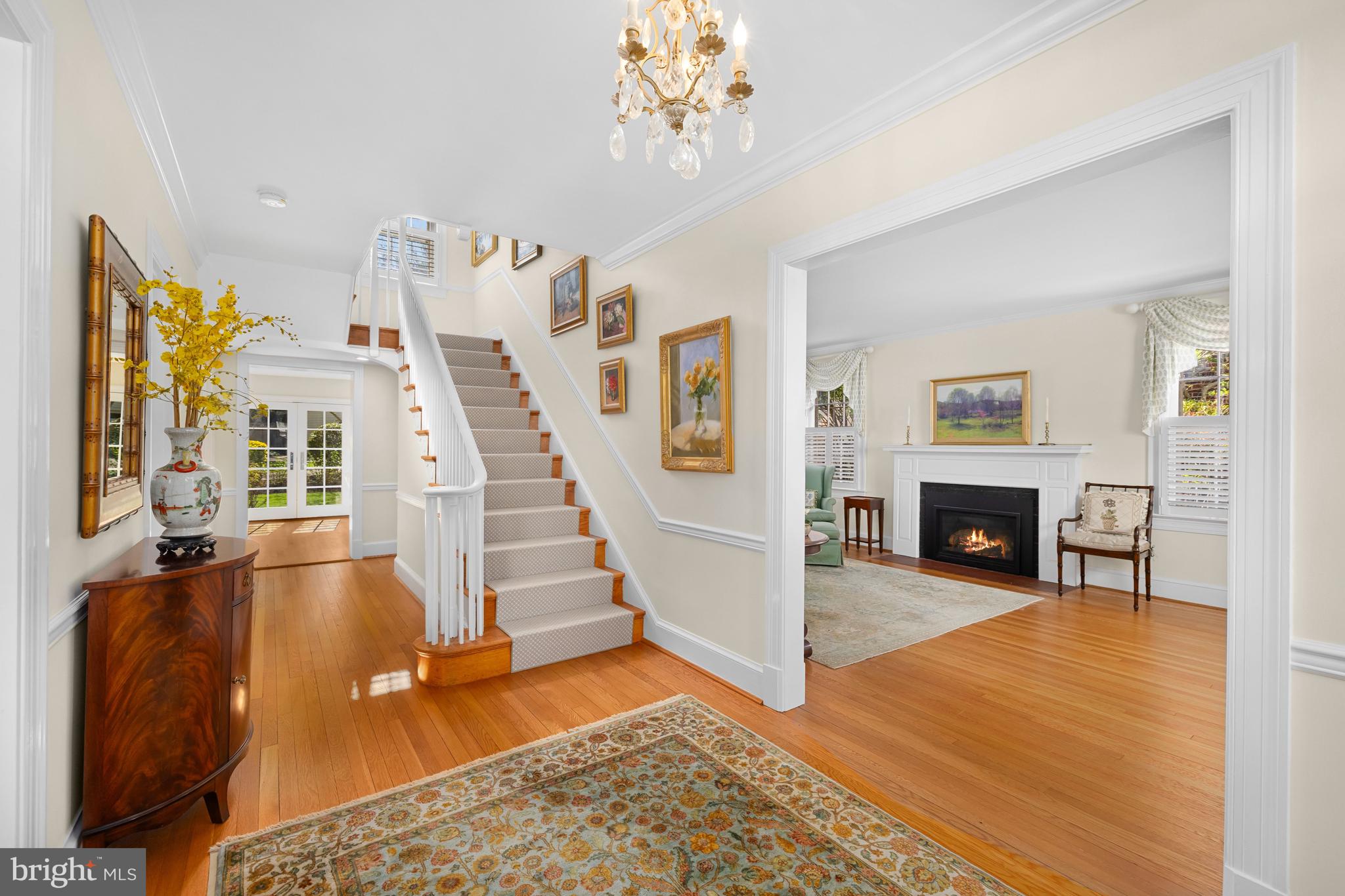 112 Summerfield Road Chevy Chase, MD 20815 - Photo 4 of 42 Main Level - Entry Foyer