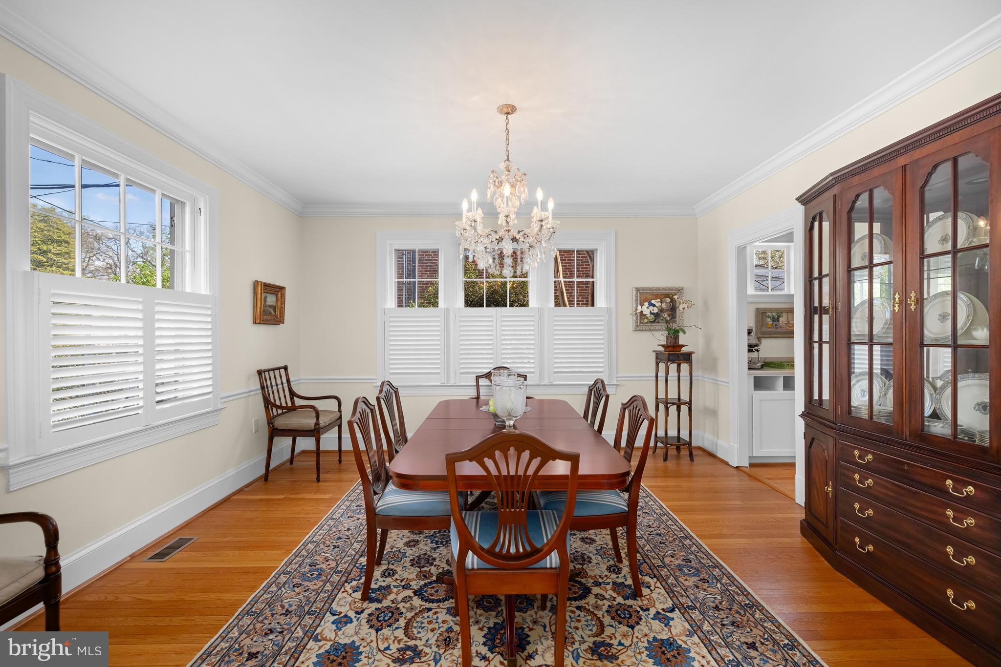 112 Summerfield Road Chevy Chase, MD 20815 - Photo 7 of 42 Main Level - Dining Room