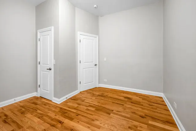 a view of empty room