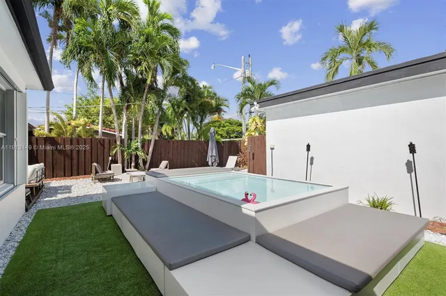 a view of an outdoor space and yard