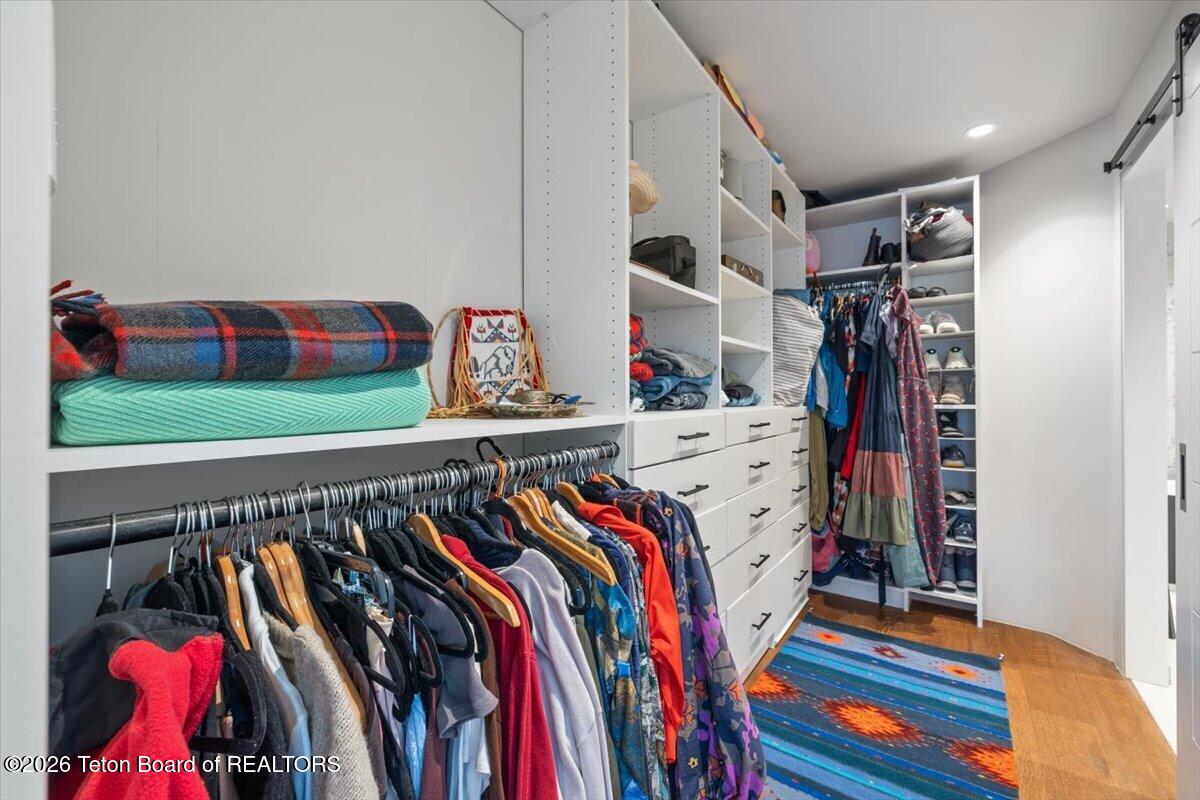 855 North Bar Y Road Jackson, WY 83001 - Photo 16 of 55 Primary Bedroom Closet