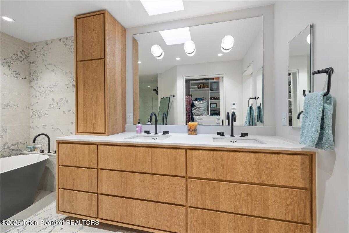 855 North Bar Y Road Jackson, WY 83001 - Photo 17 of 55 Primary Bath Vanity