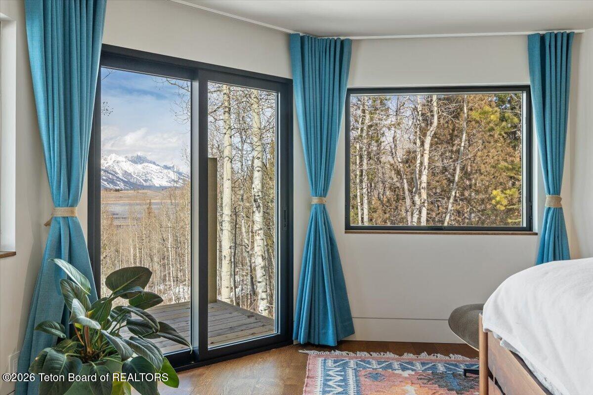 855 North Bar Y Road Jackson, WY 83001 - Photo 24 of 55 Upstairs Bedroom Views