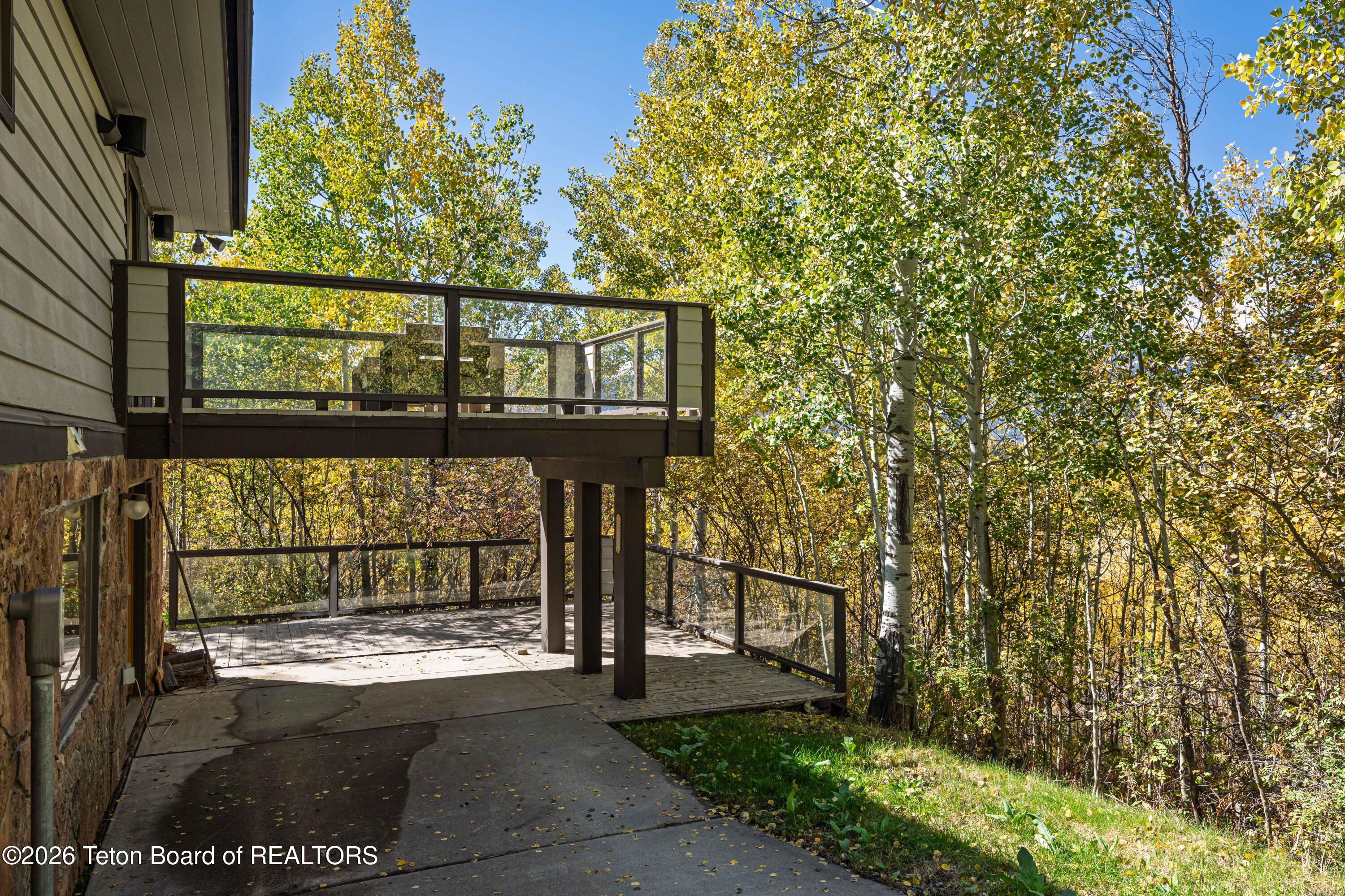 855 North Bar Y Road Jackson, WY 83001 - Photo 44 of 55 GuestHouseDeck&Carport