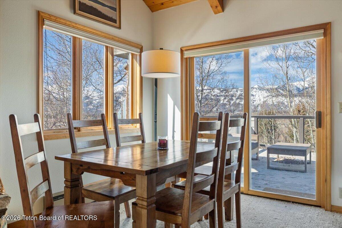 855 North Bar Y Road Jackson, WY 83001 - Photo 47 of 55 Dining Room in Guest House