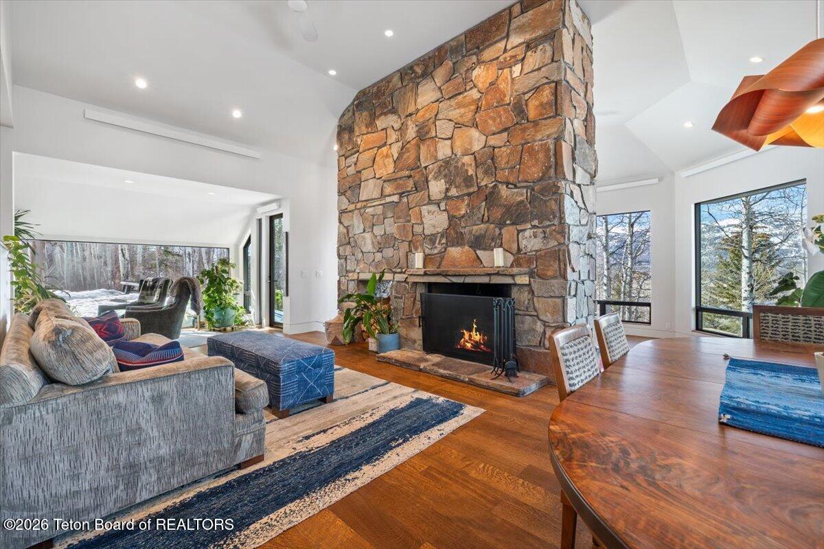 855 North Bar Y Road Jackson, WY 83001 - Photo 6 of 55 DiningtoLivingRoom