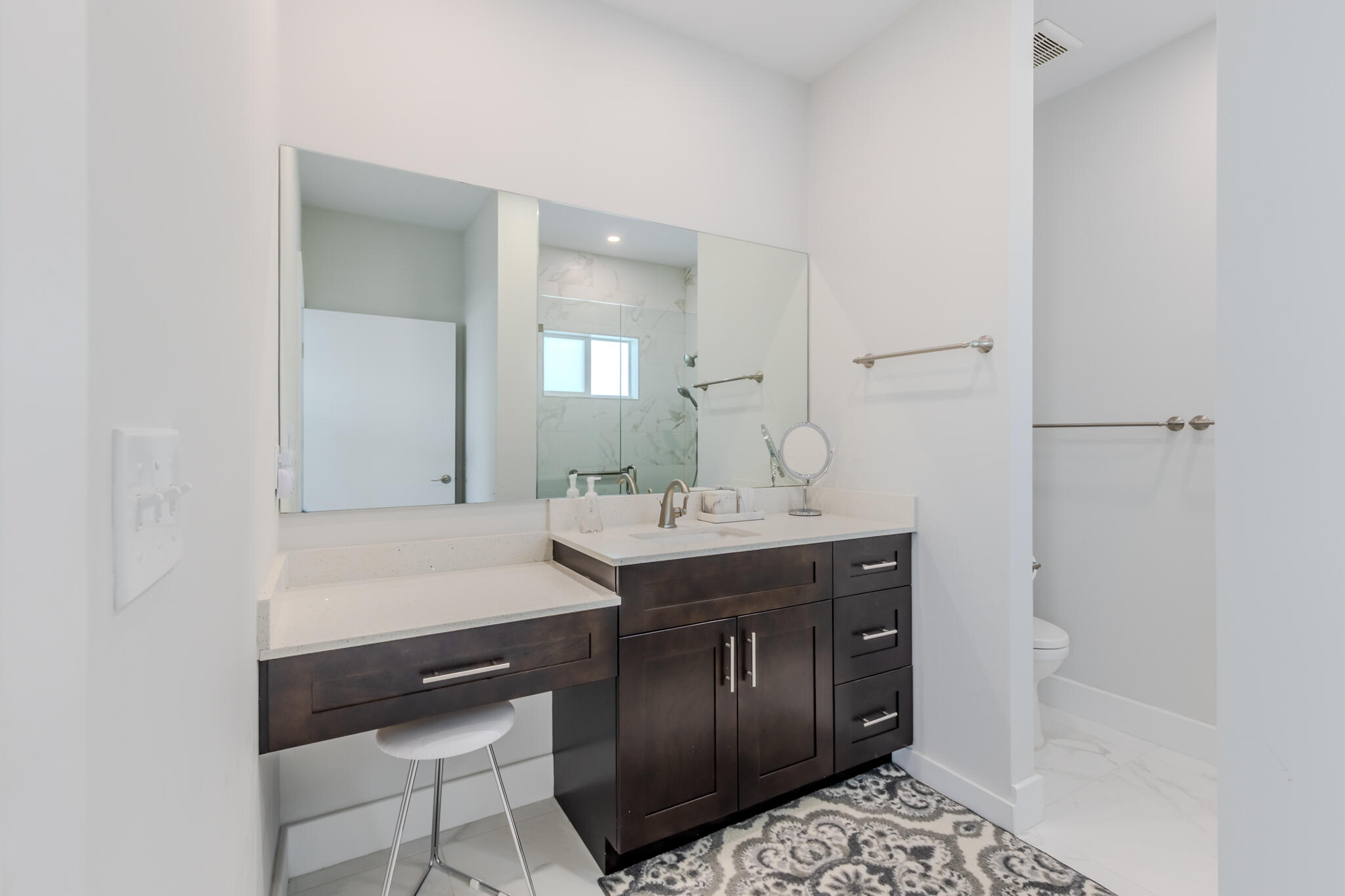 900 85th Street Marathon, FL 33050 - Photo 42 of 48 a bathroom with a sink a mirror and a shower