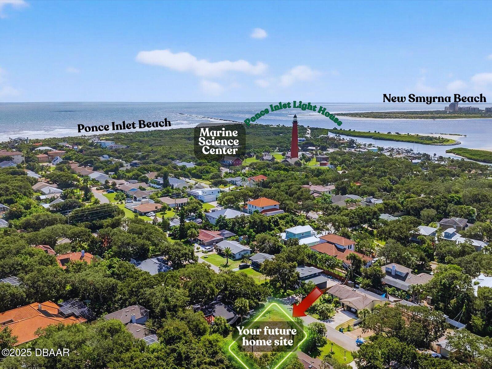 116 Rains Drive Ponce Inlet, FL 32127 - Photo 1 of 14 a view of a city