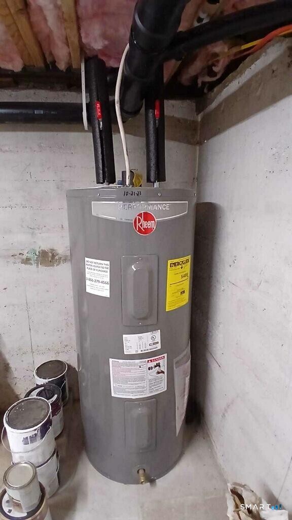 82 Bingham Street Bristol, CT 06010 - Photo 37 of 40 a view of water heater room