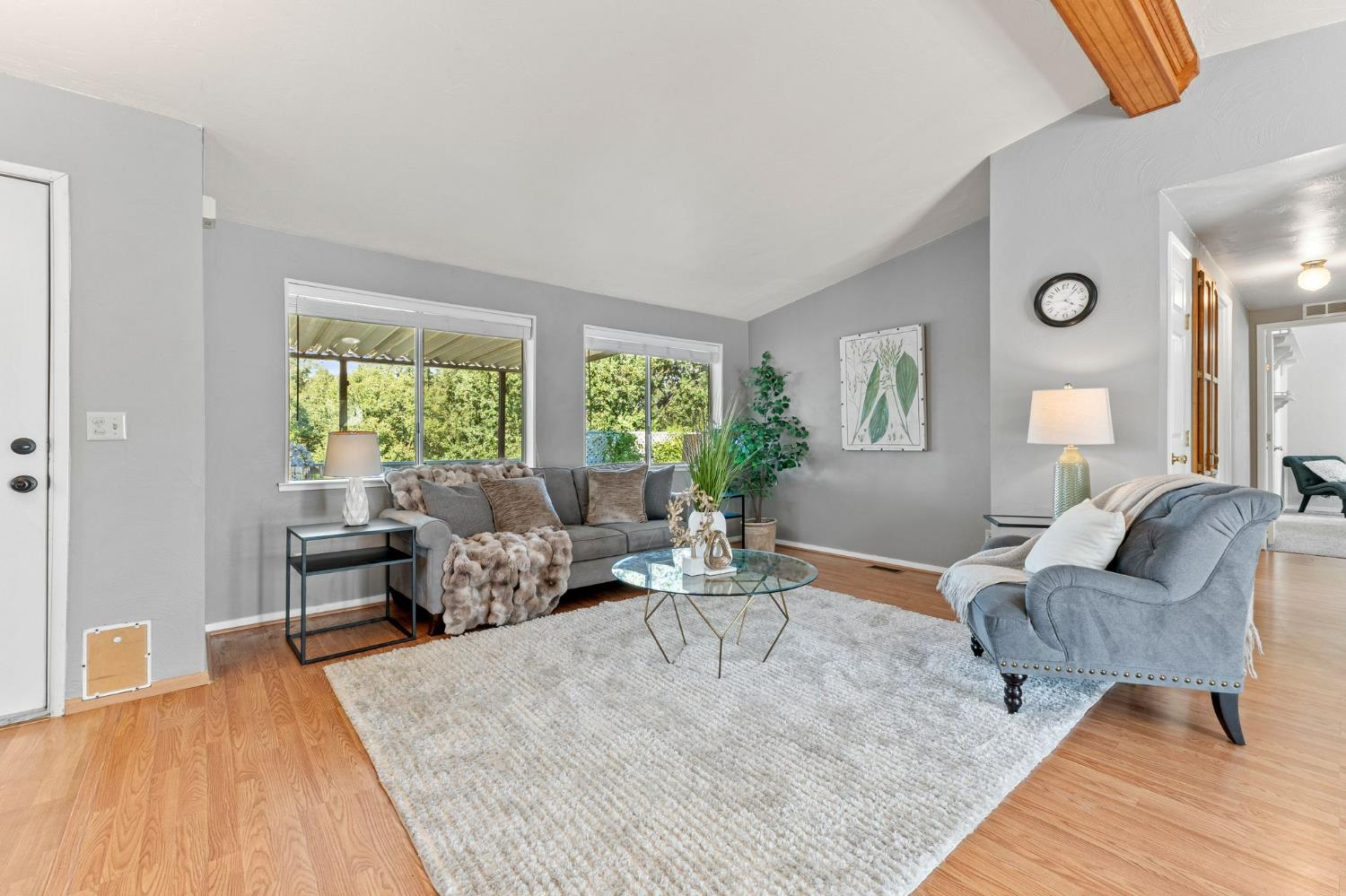 4390 Patterson Drive, Unit 218 Diamond Springs, CA 95619 - Photo 7 of 45 a living room with furniture and a large window