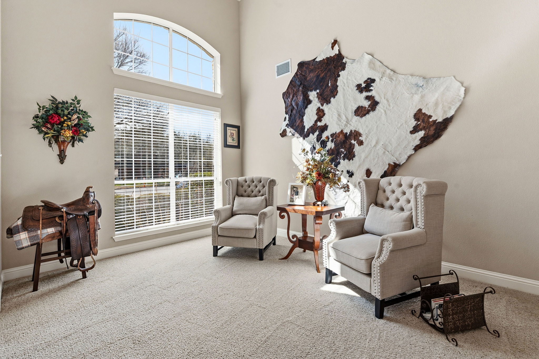 2807 Rambler Valley Drive Cedar Park, TX 78613 - Photo 11 of 38 a living room with furniture and a large window