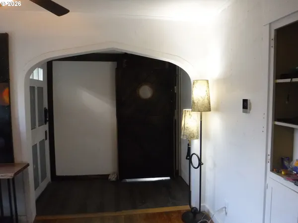 a view of an entryway