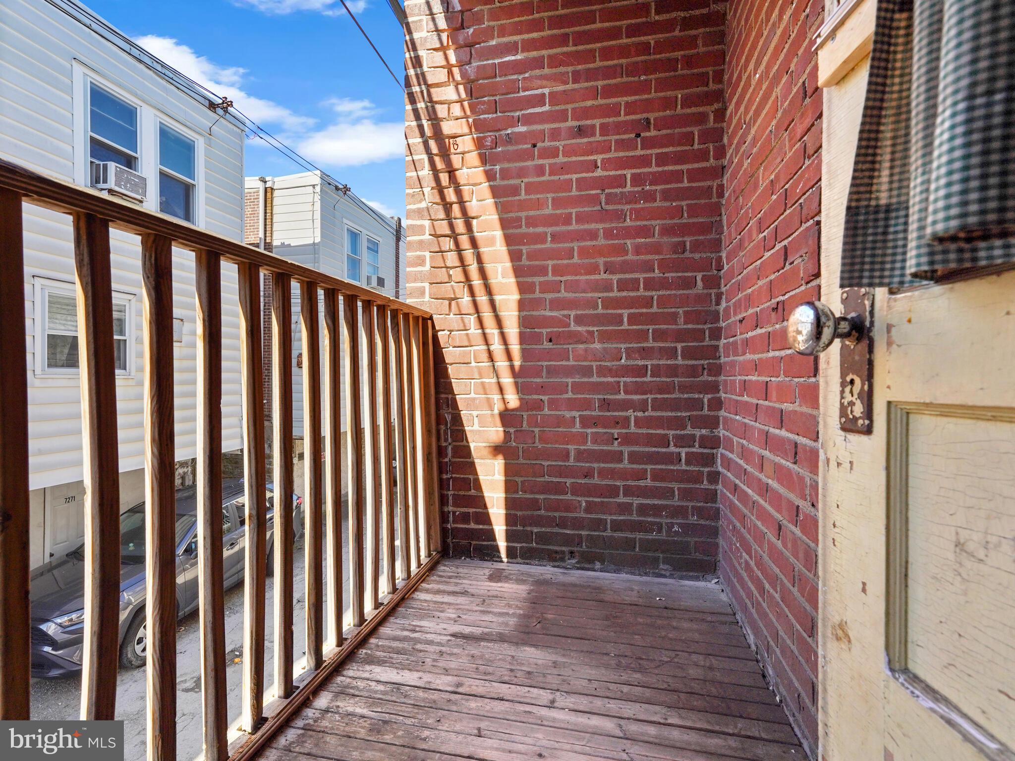7264 Calvin Road Upper Darby, PA 19082 - Photo 9 of 19 Rear Deck