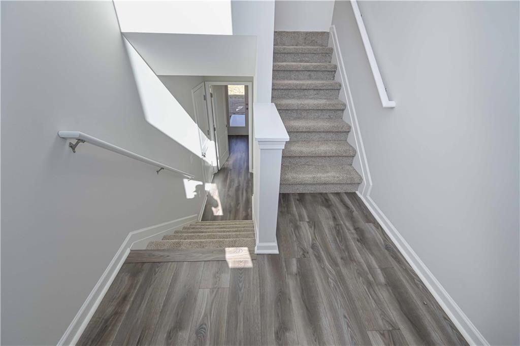 499 Charleston Place Villa Rica, GA 30180 - Photo 13 of 30 a view of entryway with wooden floor