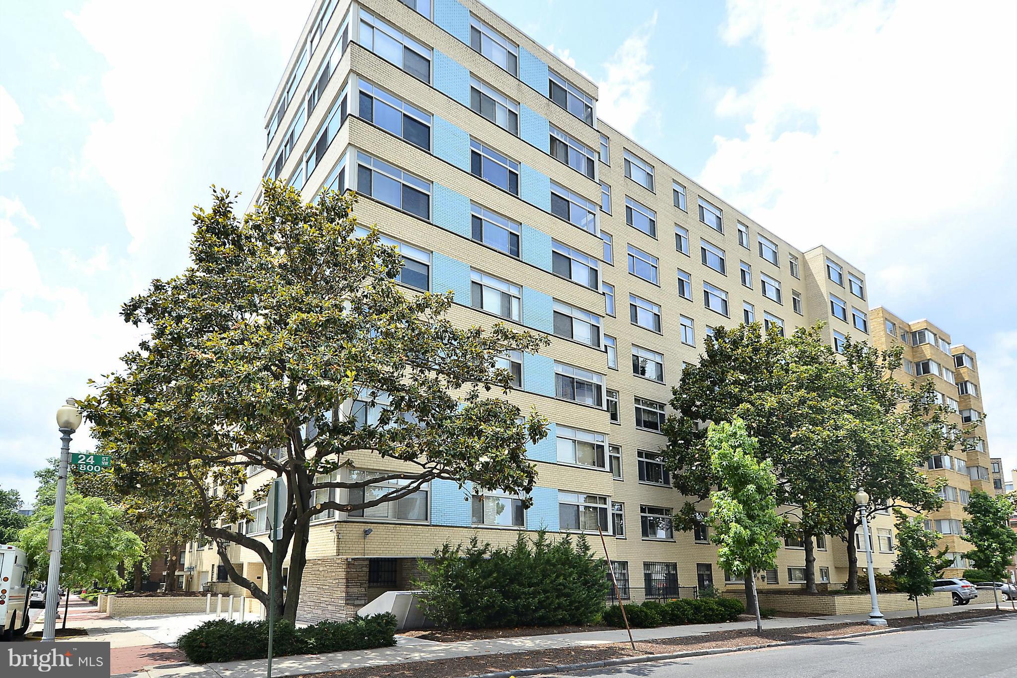 2401 H Street Northwest, Unit 309 Washington, DC 20037 - Photo 1 of 28 a front view of a building