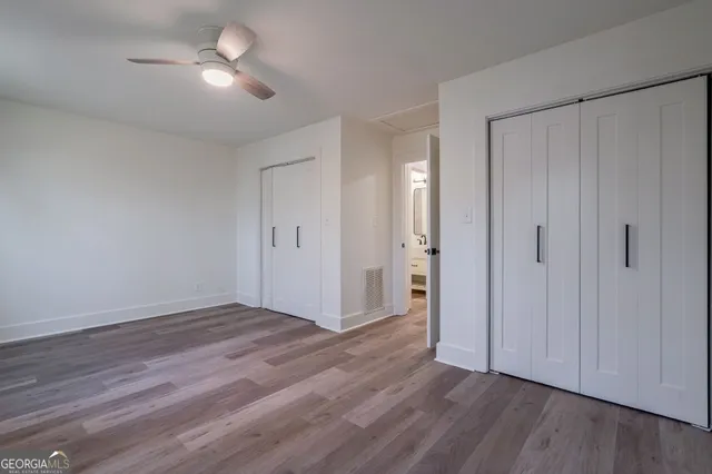 a building view with a tree