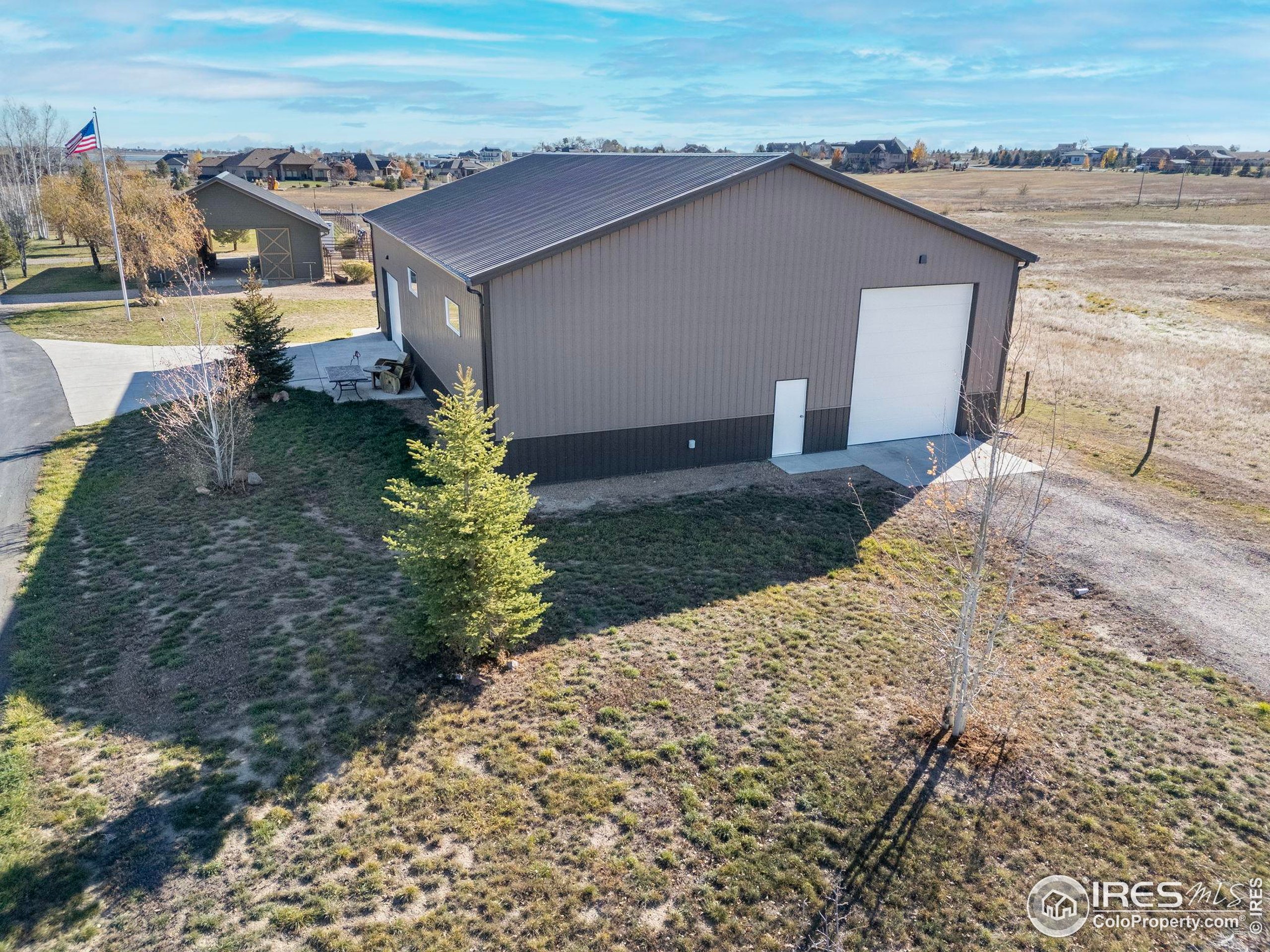 1822 Quarter Lane Berthoud, CO 80513 - Photo 43 of 49 a view of a terrace with a lake view