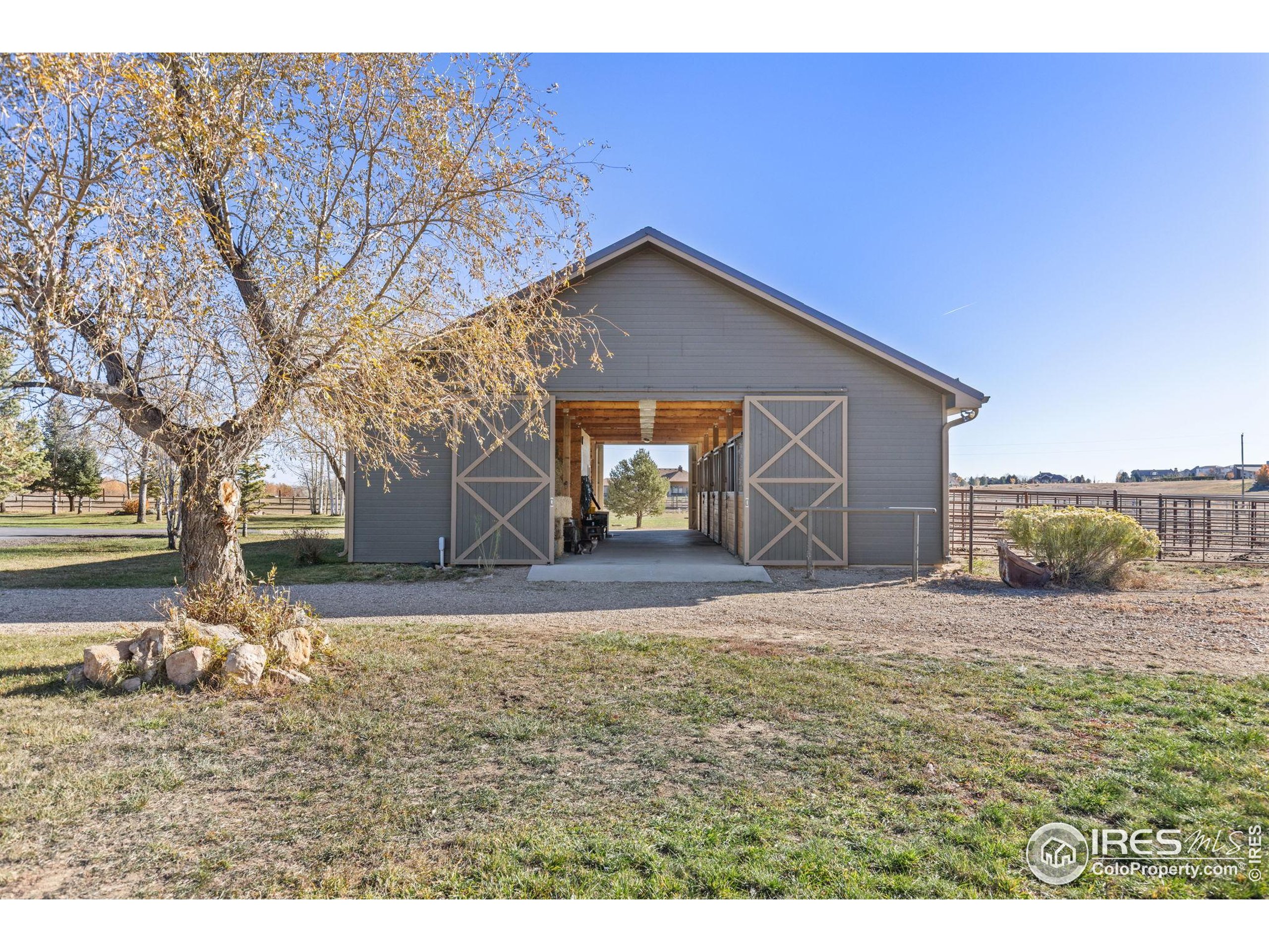 1822 Quarter Lane Berthoud, CO 80513 - Photo 45 of 49 a view of a house with a yard