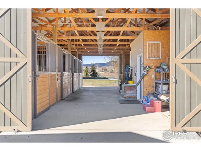 a view of a porch with a backyard