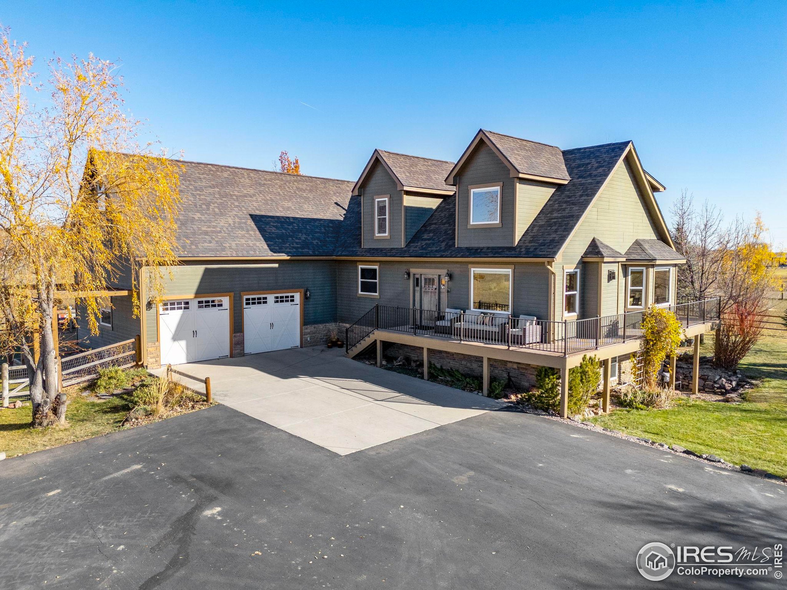 1822 Quarter Lane Berthoud, CO 80513 - Photo 10 of 49 a view of house with outdoor space and parking