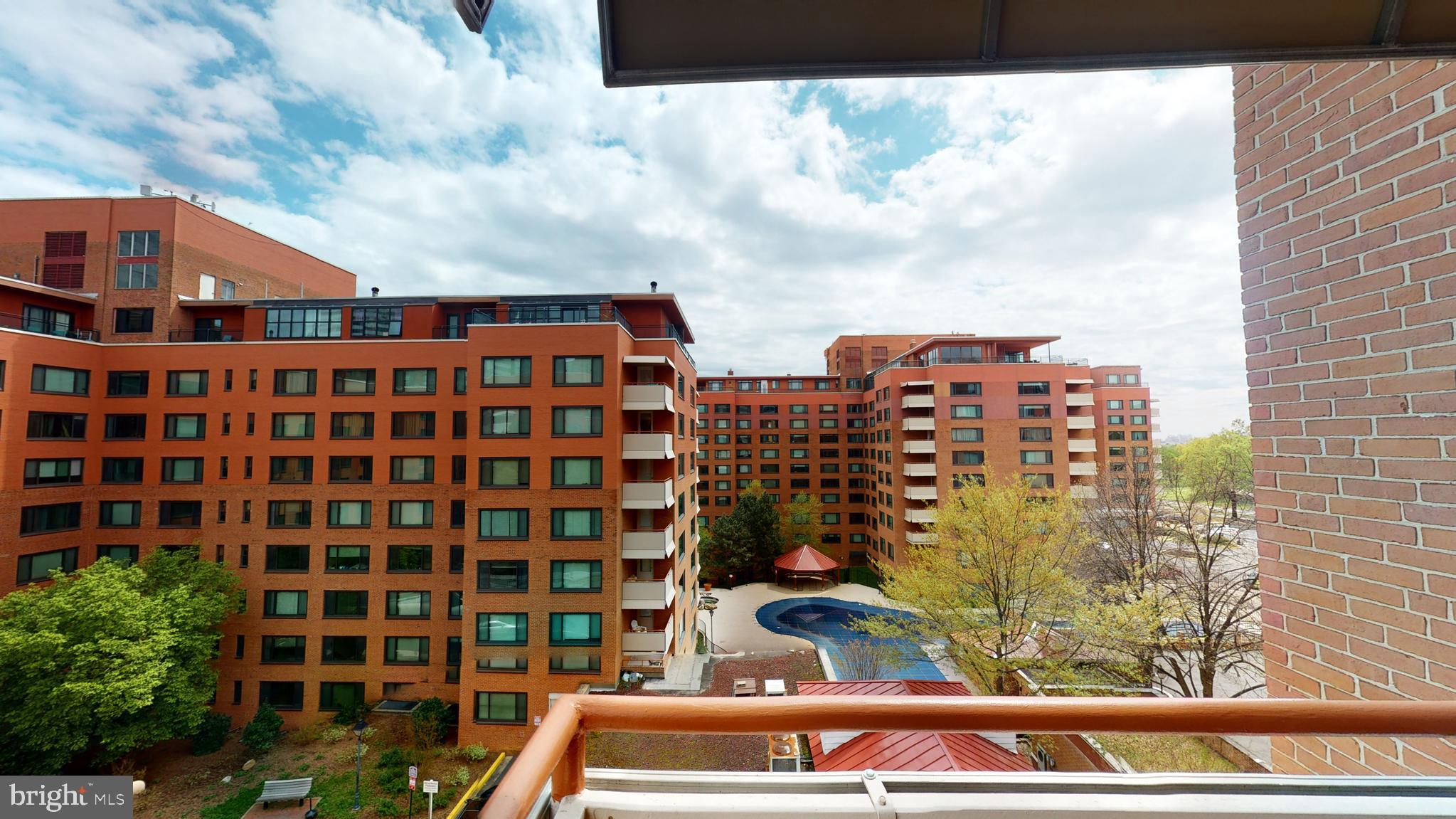 1111 Arlington Boulevard, Unit 731 Arlington, VA 22209 - Photo 26 of 46 a view of balcony with large windows