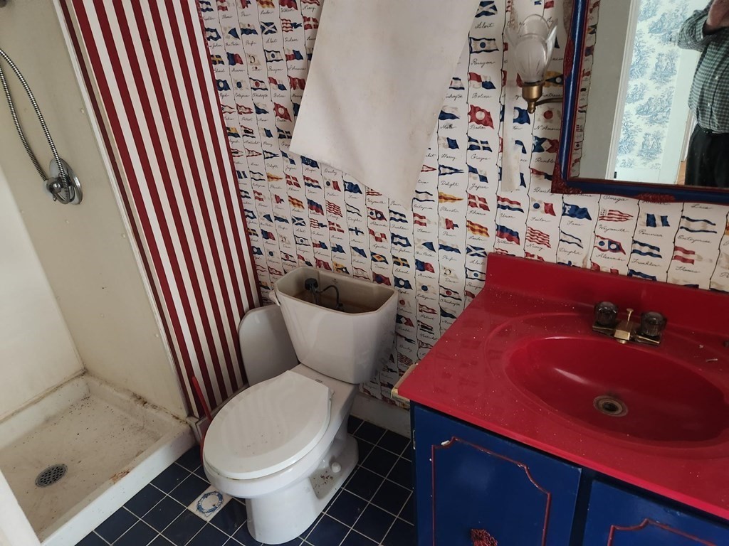 48 Main Street Wales, MA 01081 - Photo 27 of 42 a bathroom with a sink toilet and shower