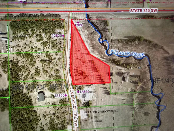 $45,000 | Tbd Southwest Creekside Trail, Pillager, MN 56473