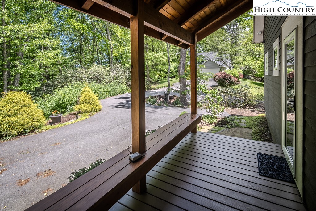 314 Hillandale Drive Boone, NC 28607 - Photo 3 of 49 a view of a balcony with wooden floor