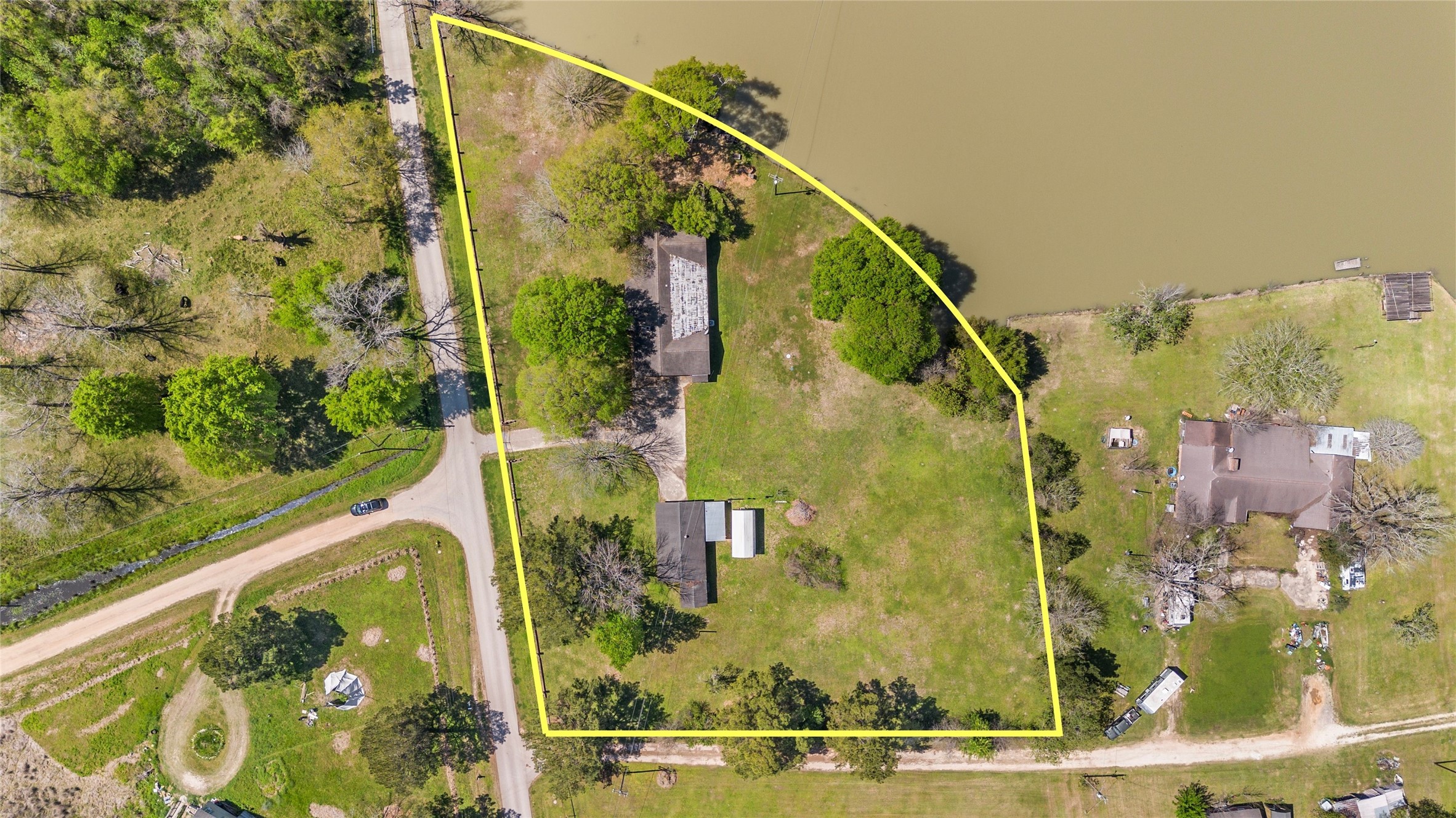 1633 River Road Goodrich, TX 77335 - Photo 2 of 7 a view of a balcony