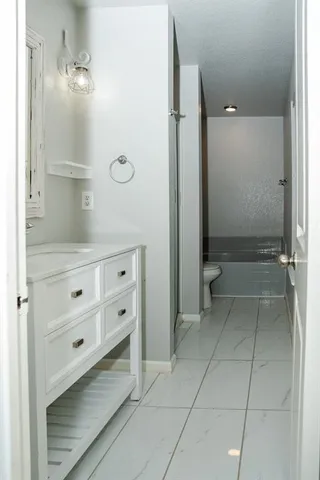 a view of a room with empty racks