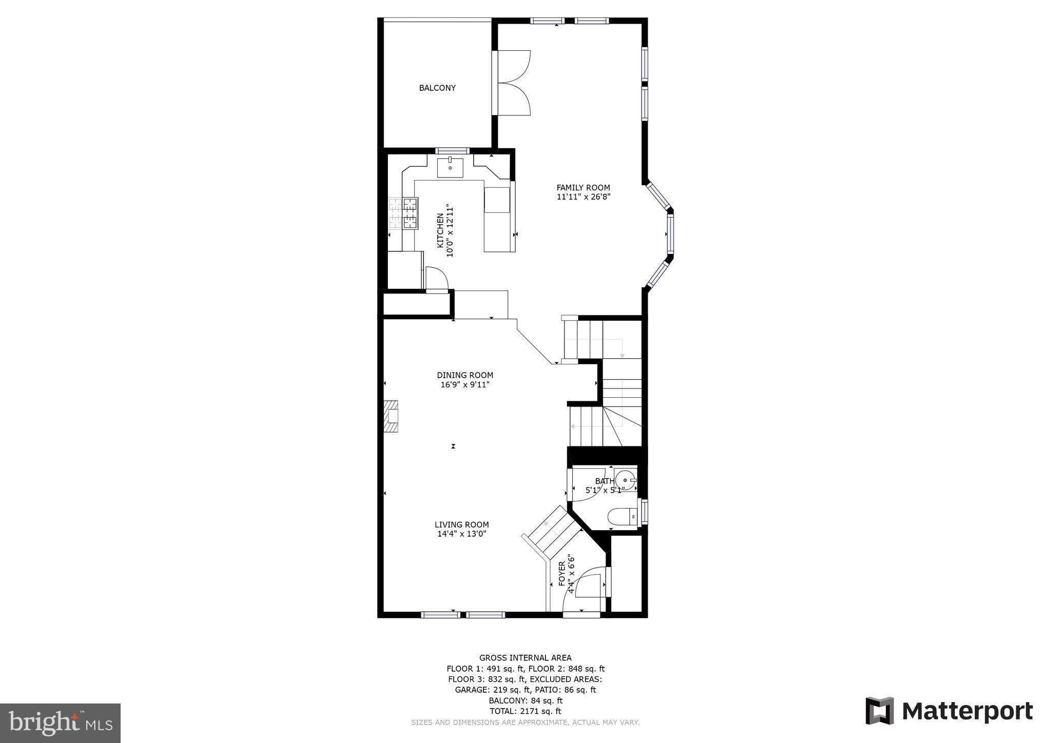 1468 Park Garden Lane Reston, VA 20194 - Photo 40 of 42 Floor Plan - Main Level