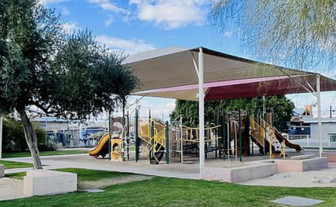 44-th 44-th Avenue Indio, CA 92201 - Photo 6 of 6 a view of outdoor space yard deck patio and swimming pool