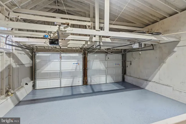 a view of a house with a garage