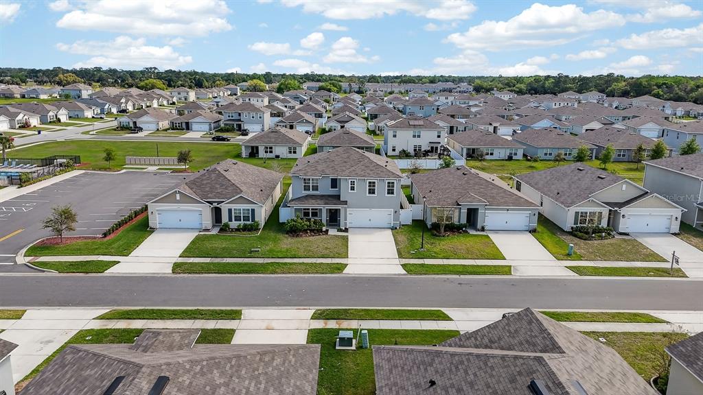 1809 Myrtlebrooke Drive Edgewater, FL 32141 - Photo 45 of 58 an aerial view of multiple houses