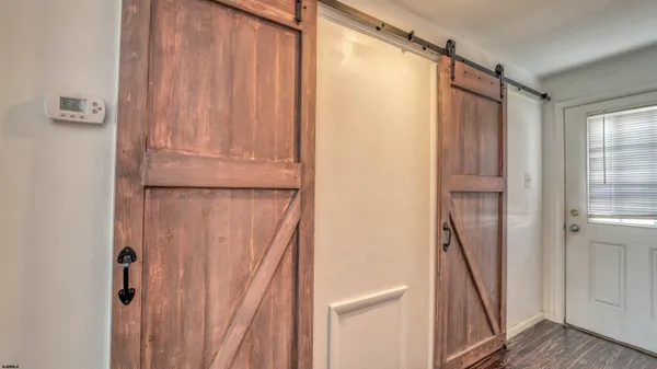 a view of front door