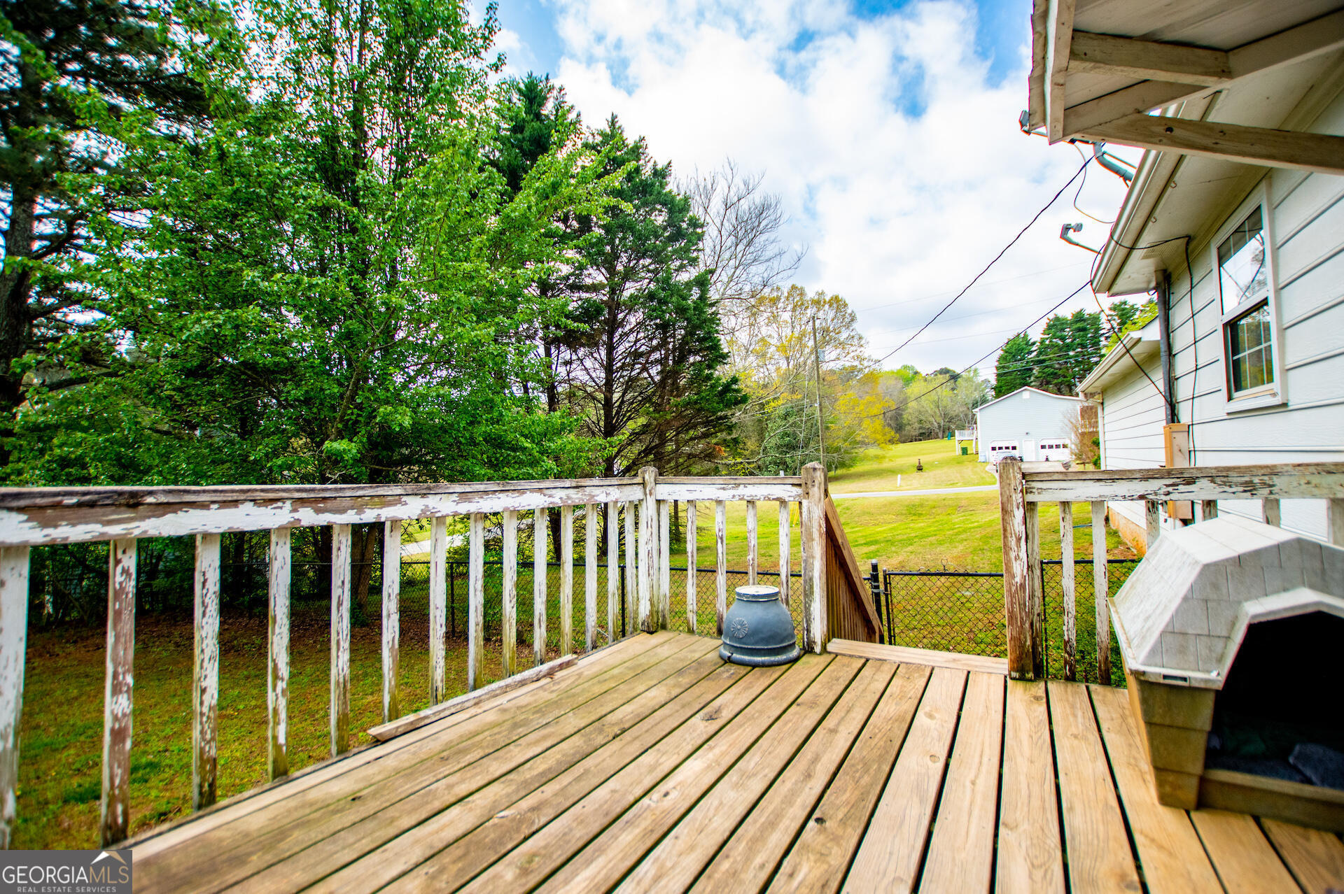 1227 Horsley Mill Road Carrollton, GA 30116 - Photo 43 of 70 a view of balcony with wooden floor
