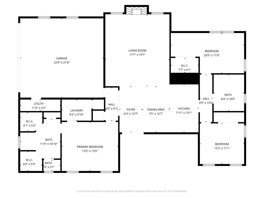 1325 North Katy Road Elm Mott, TX 76640 - Photo 29 of 29 Floor plan