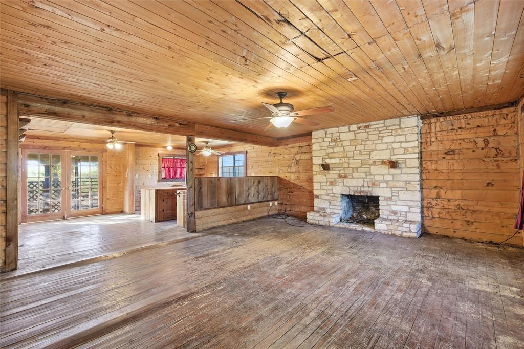 1615 Blue Cut Road South Moody, TX 76557 - Photo 2 of 21 a view of an empty room with a fireplace