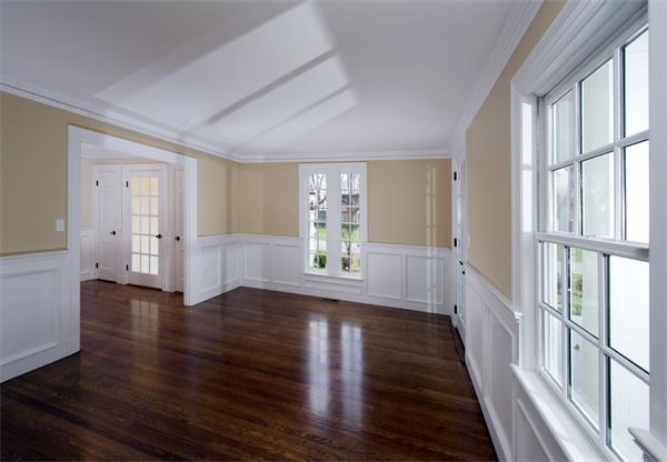 36 Whiting Road Wellesley, MA 02481 - Photo 3 of 8 wooden floor in an empty room with a window