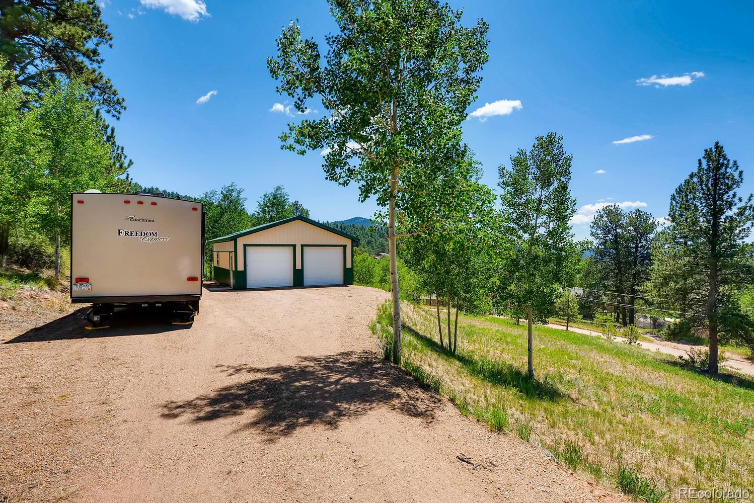 35681 Upper Aspen Lane Pine, CO 80470 - Photo 28 of 36 a house view with a yard